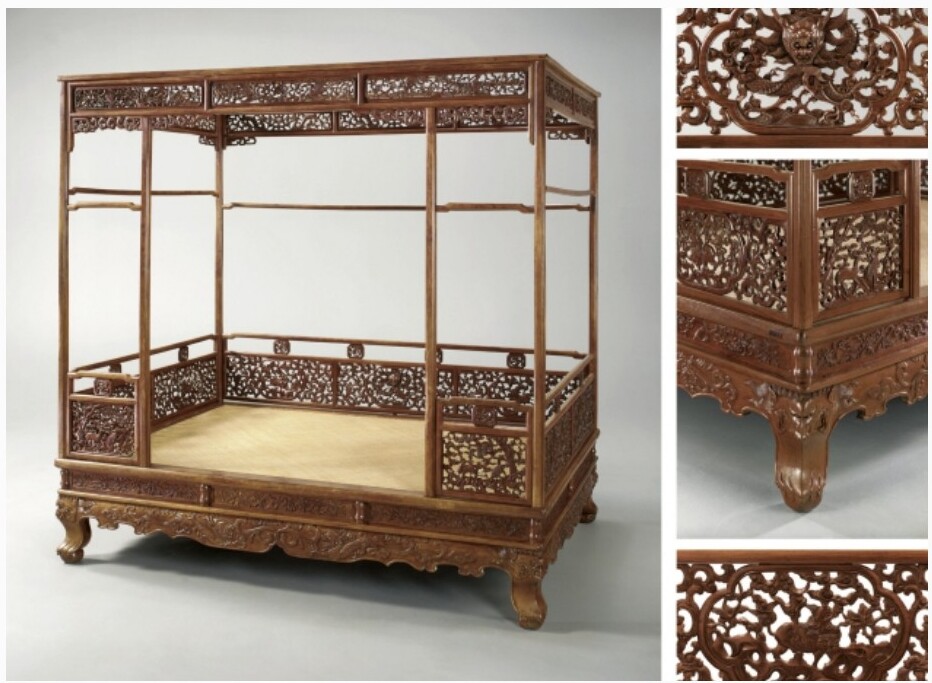 Imperial Huanghuali "Dragon" Bed
